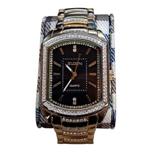 Elgin Gold Tone Men's Quartz Watch